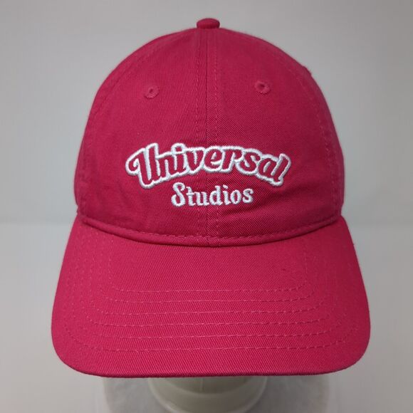 Universal Studios Strapback Hat Pink One Size Adjustable Embroidered - Picture 2 of 10